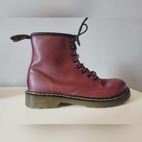 Dr Martens 1460 Smooth Leather Laceup Boots, GUC, Size 5 - Picture 8 of 13
